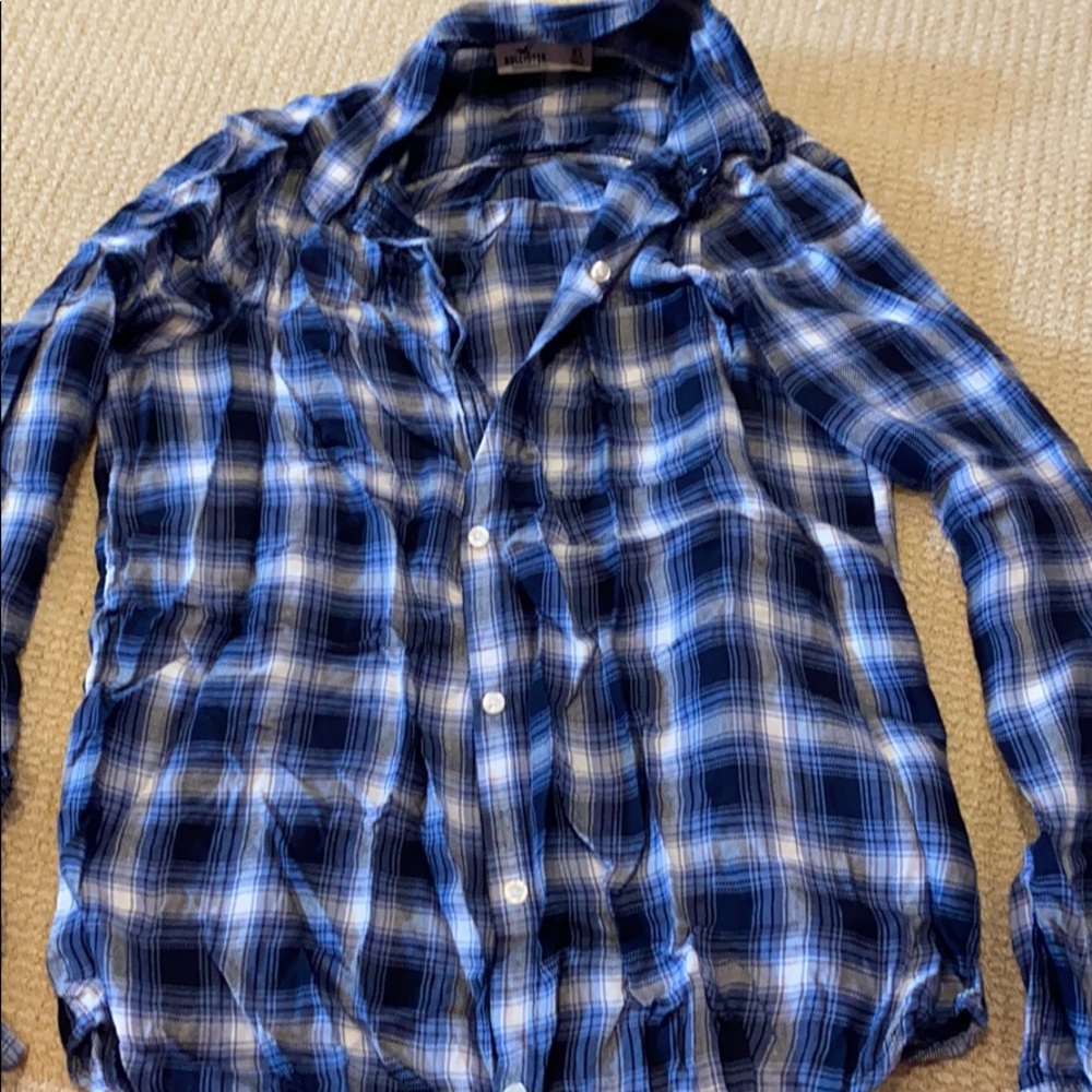 Blue flannel